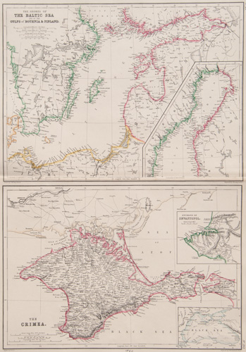 The Shores of The Baltic Sea and the Gulfs of Bothnia & Finland
The Crimea  1860